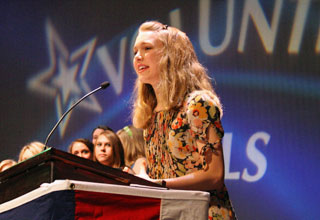 Susannah Griffee elected as Girls State governor.